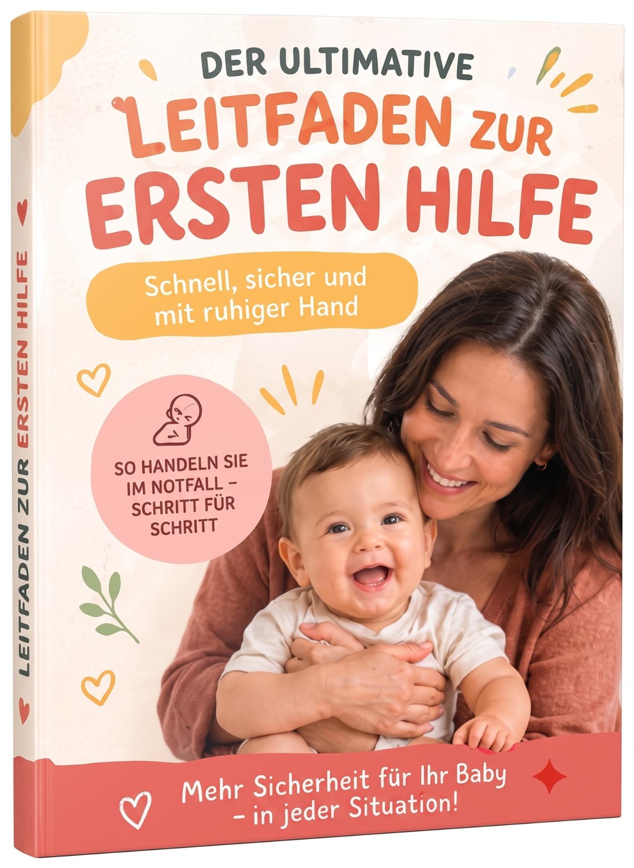Cover des Bonusleitfadens zur Ersten Hilfe für Babys